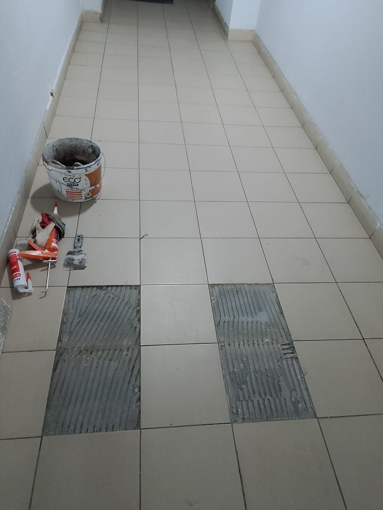 Текущий ремонт на Симиренко 39