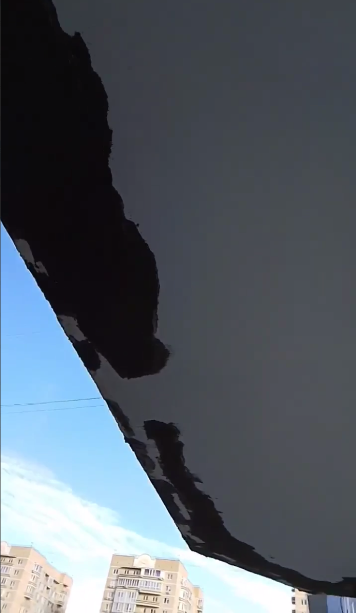 Ремонт переходных балконов на Симиренко 45